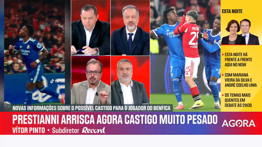 Subdiretor de Record relembra episódio de insultos racistas de Kudela a Kamara em 2021