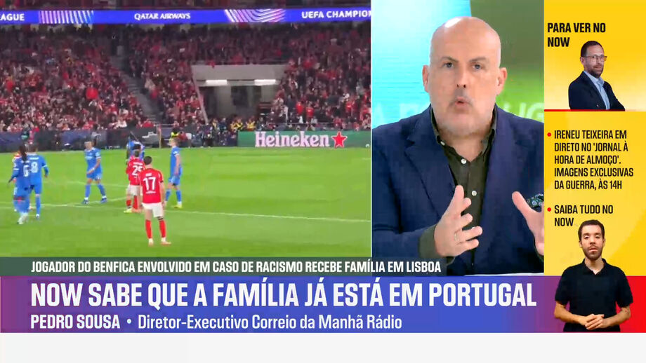 Diretor-executivo da Correio da Manhã Rádio dá mais detalhes no Liga Now 