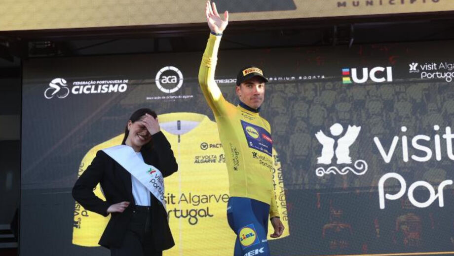 Juan Ayuso é o novo camisola amarela da Volta ao Algarve