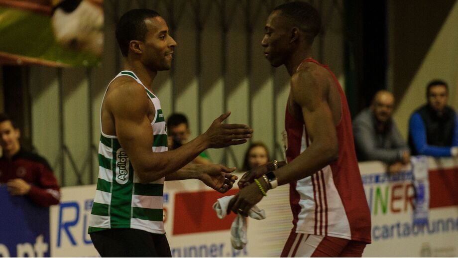 Nelson Évora e Pedro Pichardo