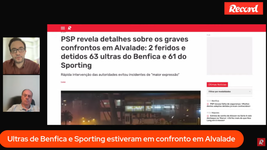 Os temas que marcam a atualidade desportiva esta sexta-feira.