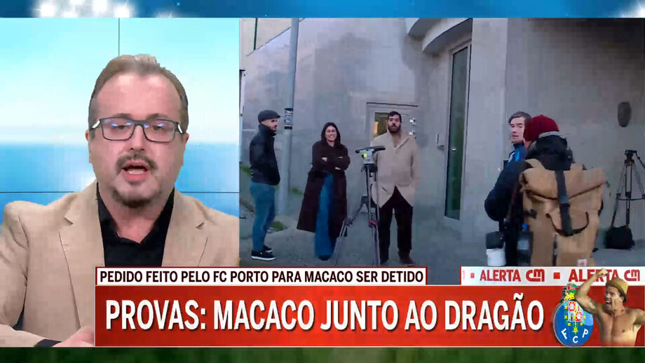 Subdiretor de Record comenta alerta dado pelo FC Porto ao tribunal da presença do ex-líder dos Super Dragões num espaço do estádio