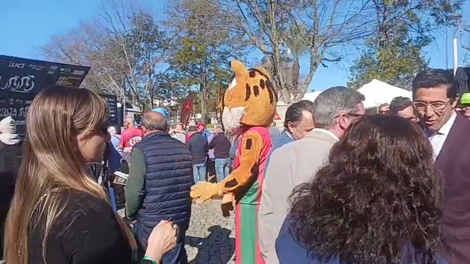 O lince da Malcata juntou-se à festa em Albufeira