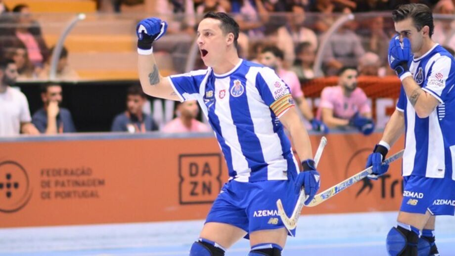 FC Porto vence em Riba d'Ave num jogo de hóquei em patins