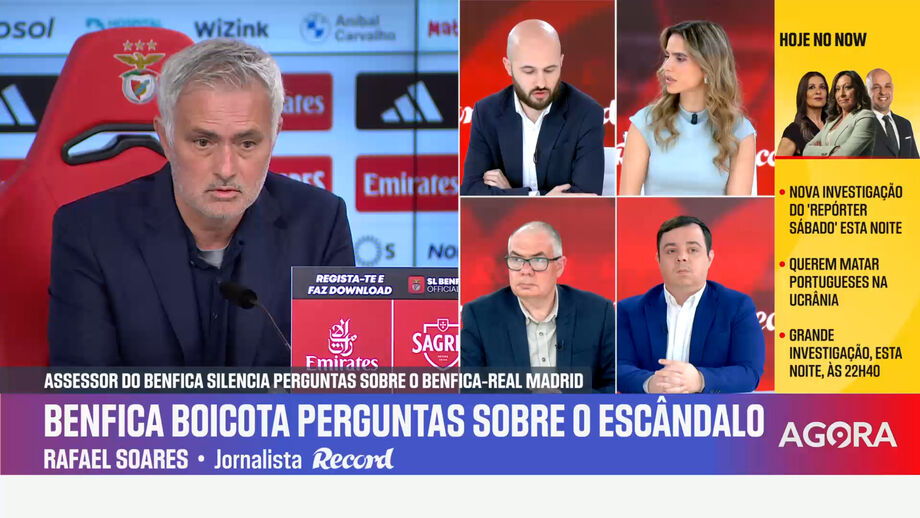 O jornalista do Record considera que o técnico geriu mal a situação Prestianni-Vinícius