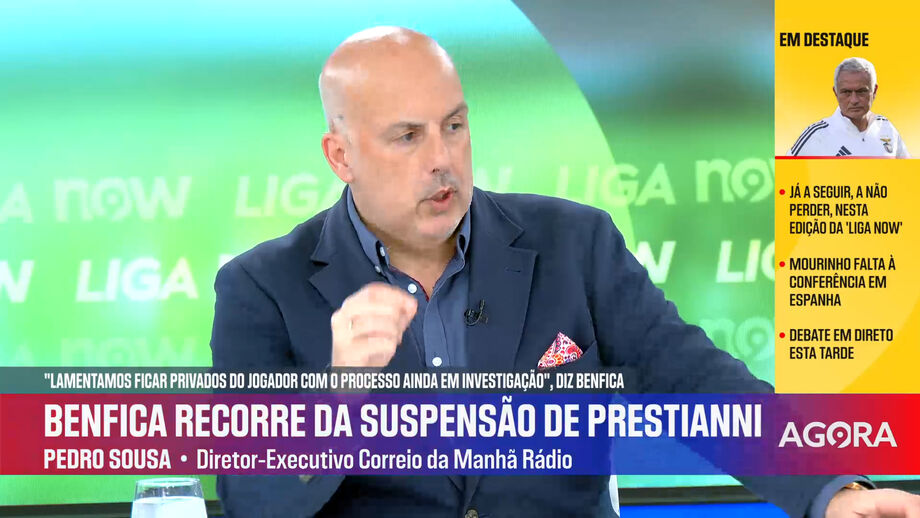 Extremo do Benfica ficou afastado da 2.ª mão do playoff de acesso aos 'oitavos' da Liga dos Campeões