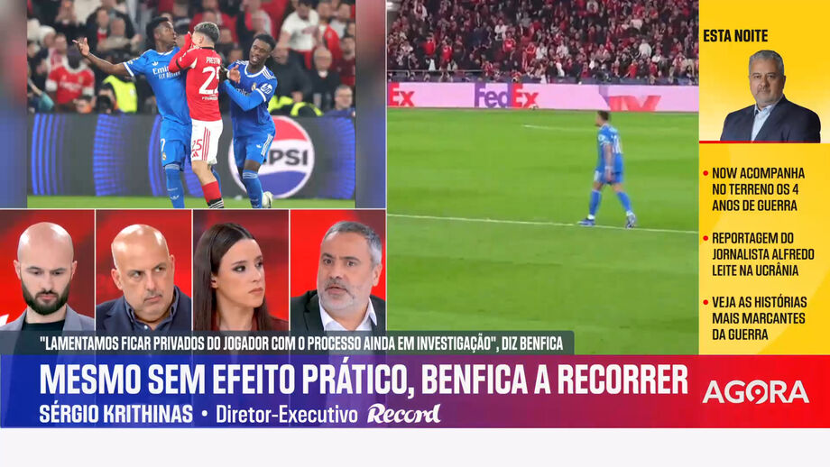 Sérgio Krithinas, diretor executivo de Record, analisa suspensão preventiva do jogador e o recurso das águias