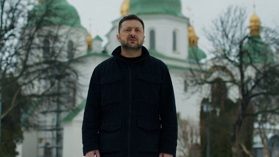 Presidente da Ucrânia deixou desejo que a paz seja alcançada em breve