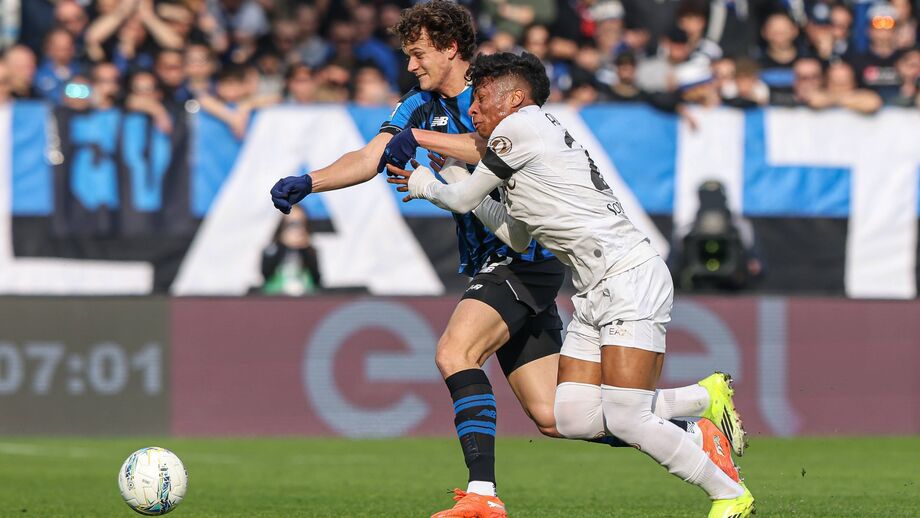 Atalanta venceu o Nápoles por 2-1 