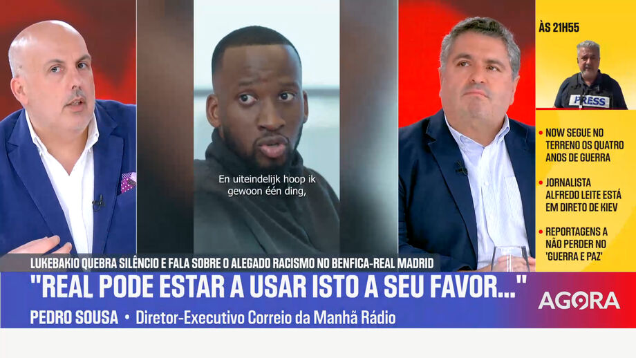 Diretor executivo da CM Rádio e a decisão do Benfica em permitir declarações do extremo à imprensa belga sobre caso Prestianni