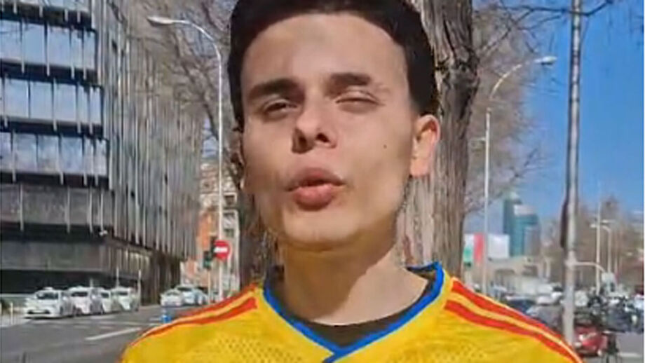 Lucas tatuou o jogador do Benfica na pele e até o penteado é idêntico ao do colombiano