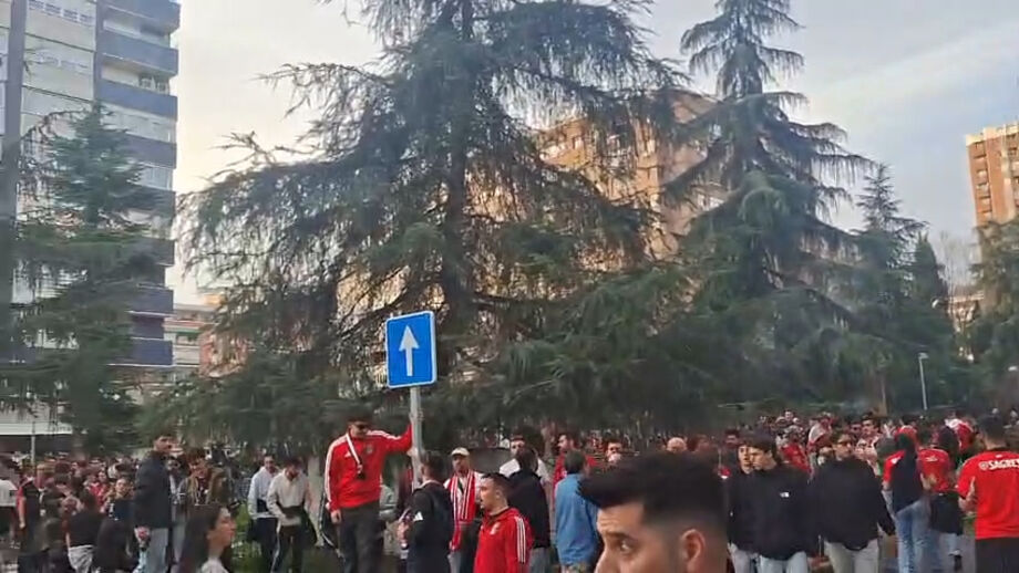 São esperados cerca de 5.000 adeptos encarnados