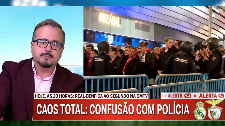 Subdiretor de Record e o clima de terror vivido por alguns adeptos que se deslocaram à capital espanhola