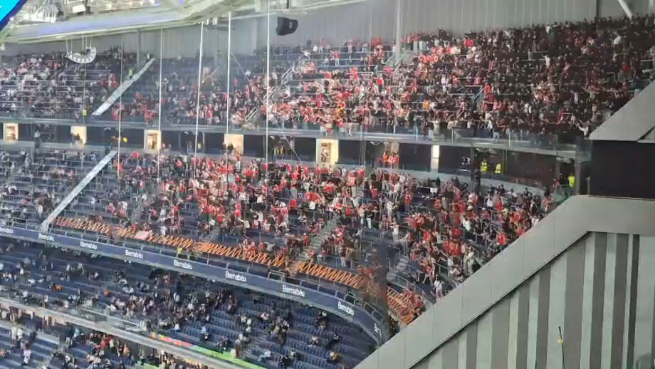 Ânimos quentes no Bernabéu