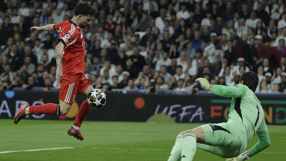 Rafa marcou no Bernabéu