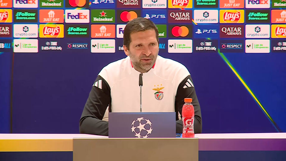 Treinador adjunto do Benfica sobre exclusão do argentino após polémica do insulto racista a Vinícius Júnior