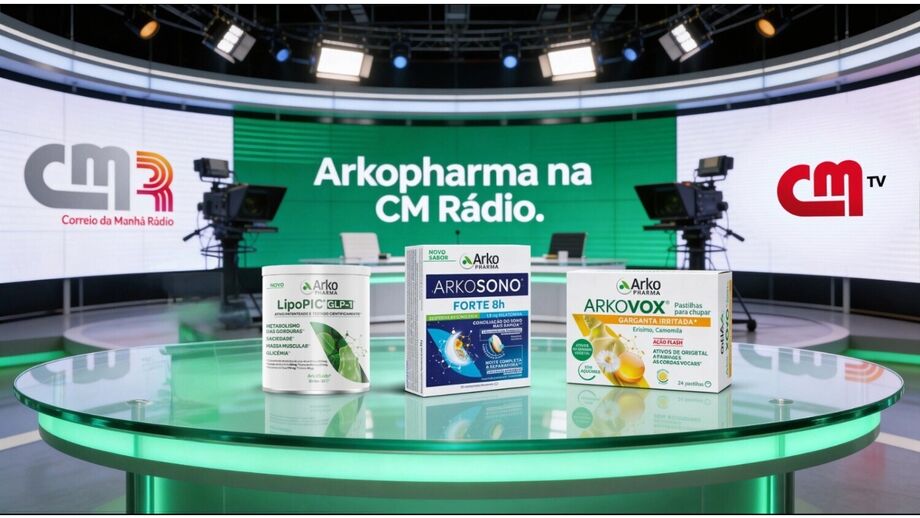 Arkopharma e CM Rádio juntos em março para proximidade e visibilidade