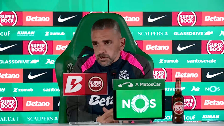 Treinador do Sporting foi questionado sobre o adversário que prefere para os 'oitavos'