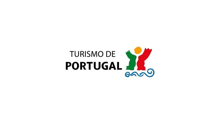 Logótipo do Turismo de Portugal, promovendo o país como destino turístico