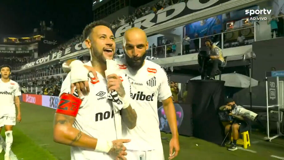 Internacional brasileiro inagurou o marcador no Santos-Vasco da Gama 