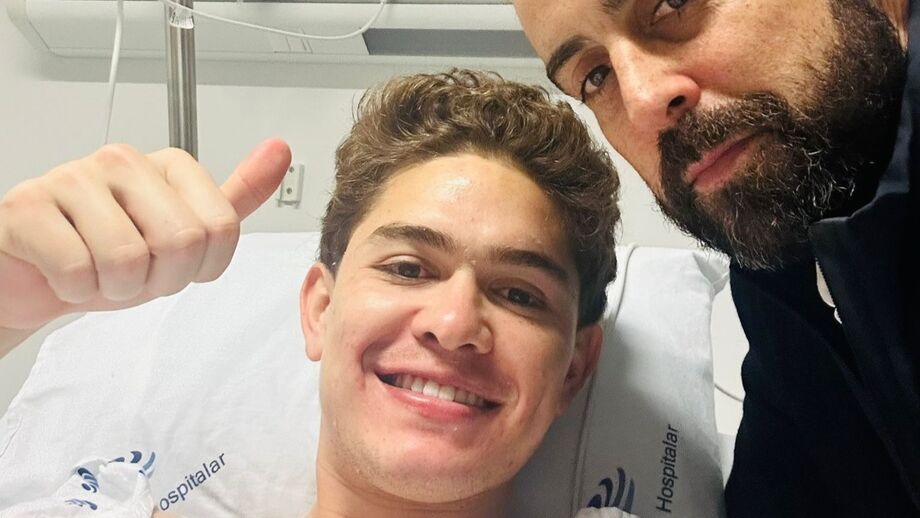 Aguilera operado com sucesso