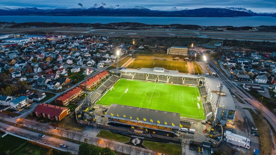 O estádio do Bodo/Glimt
