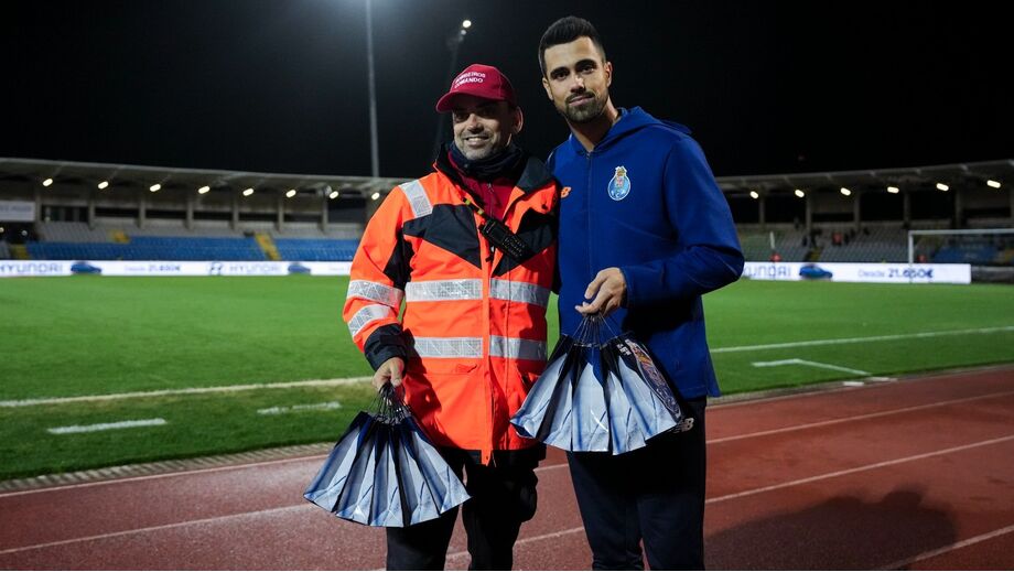 Diogo Costa fez a entrega