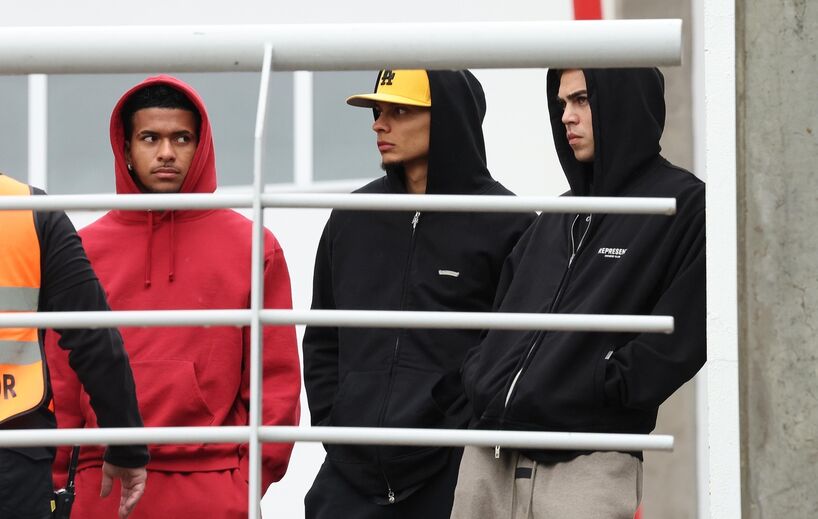 Joshua Wynder, Richard Ríos e Enzo Barrenechea