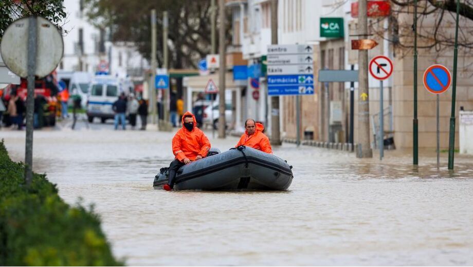 As cheias em Alcácer do Sal