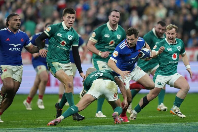 França bateu a Irlanda na 1.ª jornada do torneio das Seis Nações 