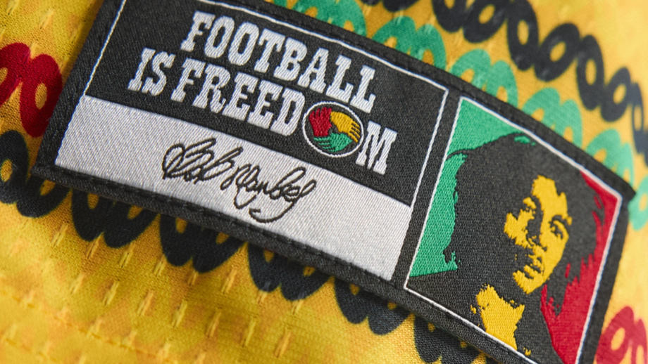 Equipamento Jamaica 2026 inspira-se em Bob Marley e no lema 'Football is freedom'