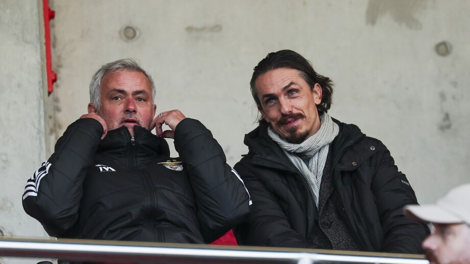 Mourinho com Joaquim Milheiro