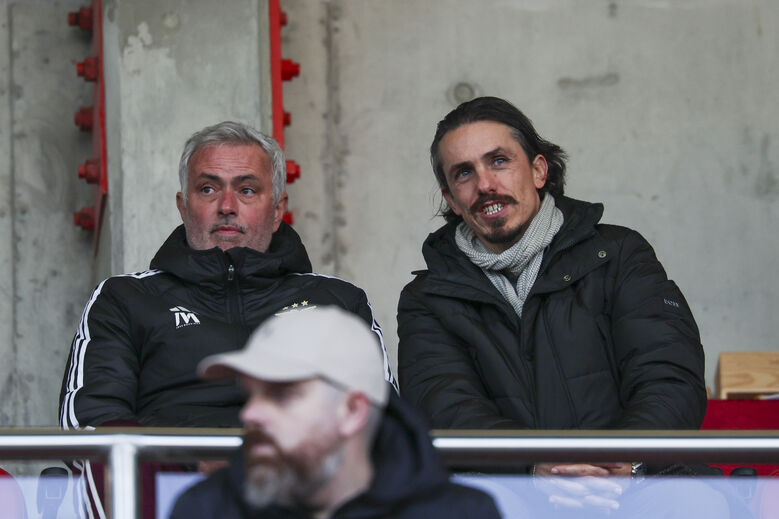 Mourinho com Joaquim Milheiro