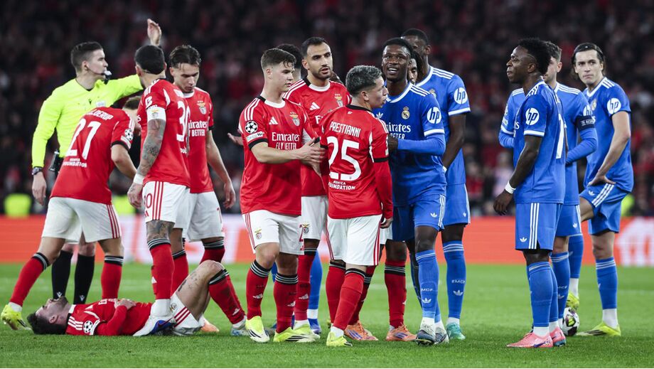 Polémica estalou no último Benfica-Real Madrid, no Estádio da Luz