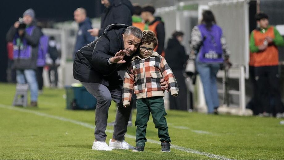 Rui Borges com o sobrinho