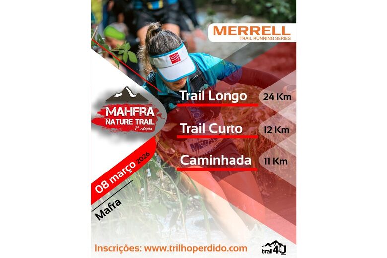 Merrell Trail Running Series em Mafra, 8 de março