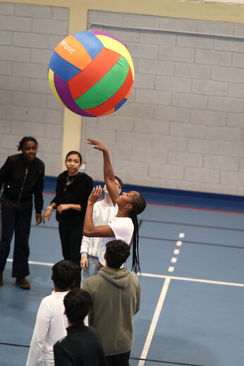 Sporting visitou instituição