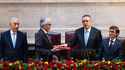 O momento em António José Seguro toma posse como novo Presidente da República