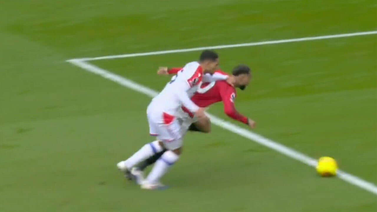 O penálti controverso no Manchester United-Crystal Palace