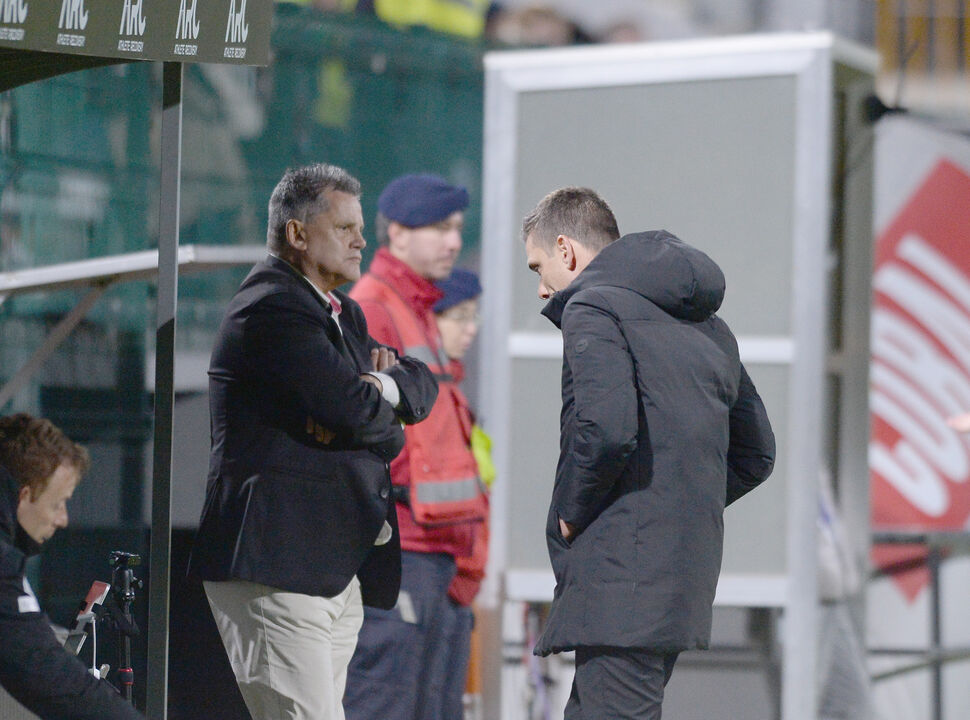 Rui Alves ao lado de Margarido 