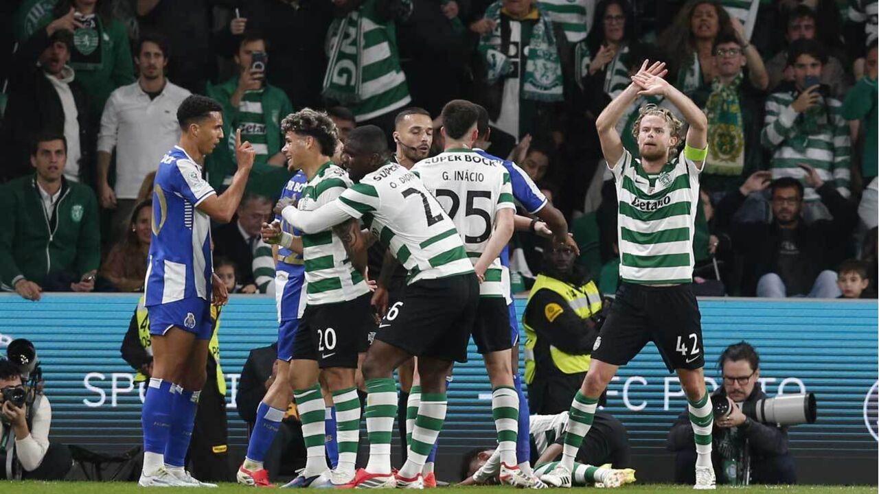 Cláudio Pereira apitou o Sporting-FC Porto