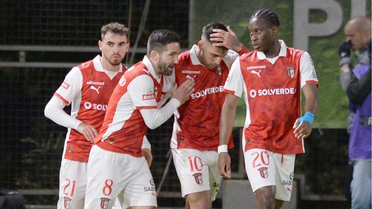 Sp. Braga golo ao Nacional