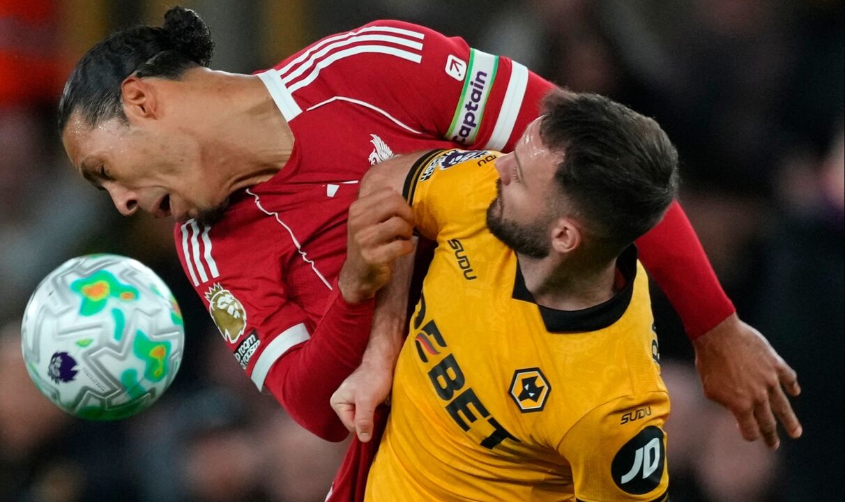 Van Dijk comenta derrota do Liverpool frente ao Wolverhampton