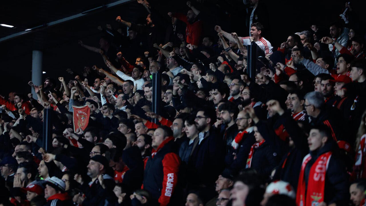 Adeptos do Benfica em Barcelos