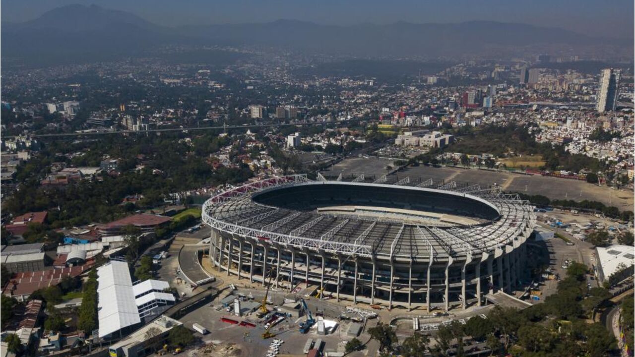 Estádio Banorte, na Cidade do México