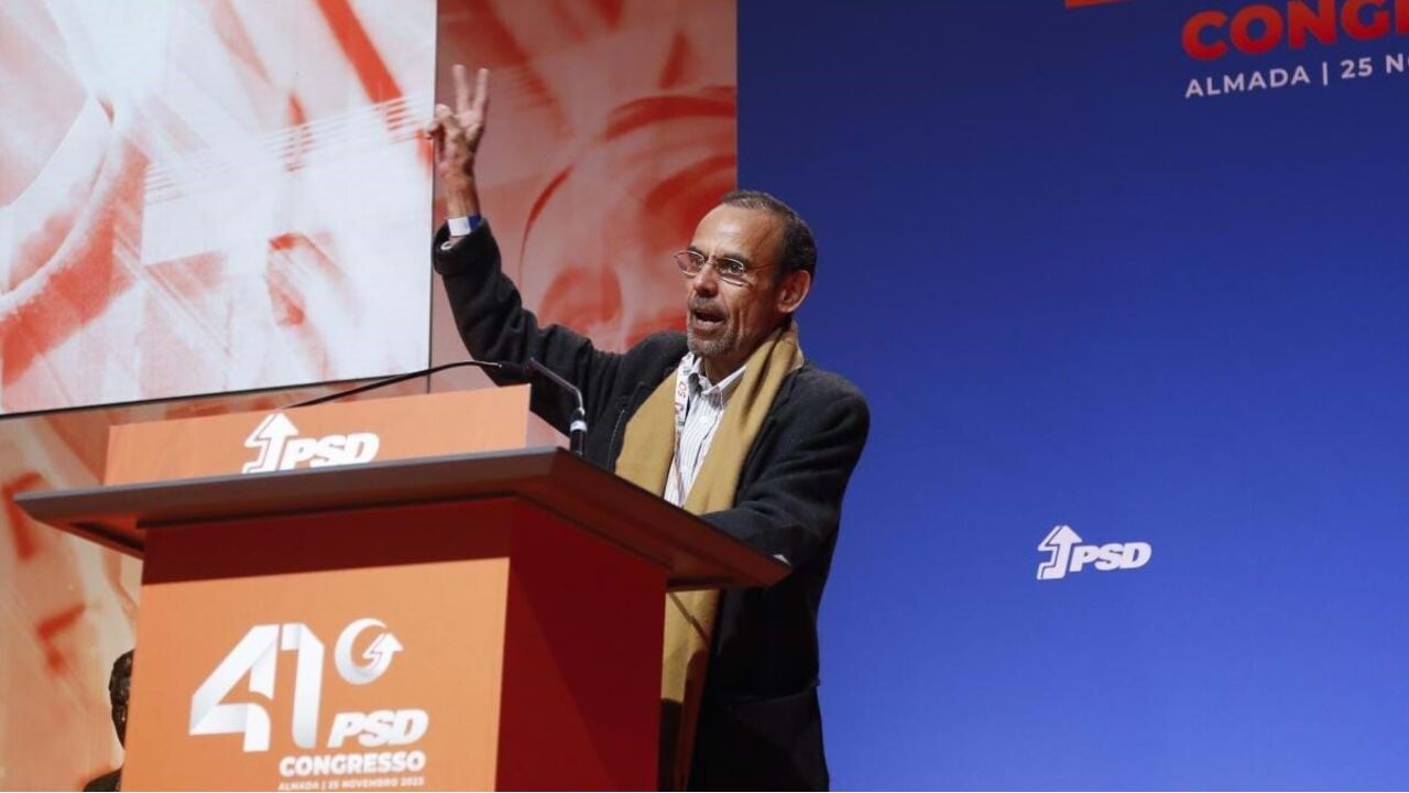 Nuno Morais Sarmento no 41.º Congresso Nacional do PSD, em 2023
