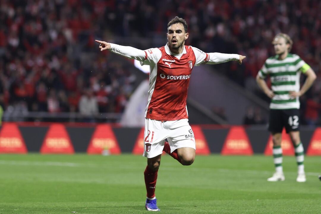 Ricardo Horta avalia o resultado do jogo contra o Sporting