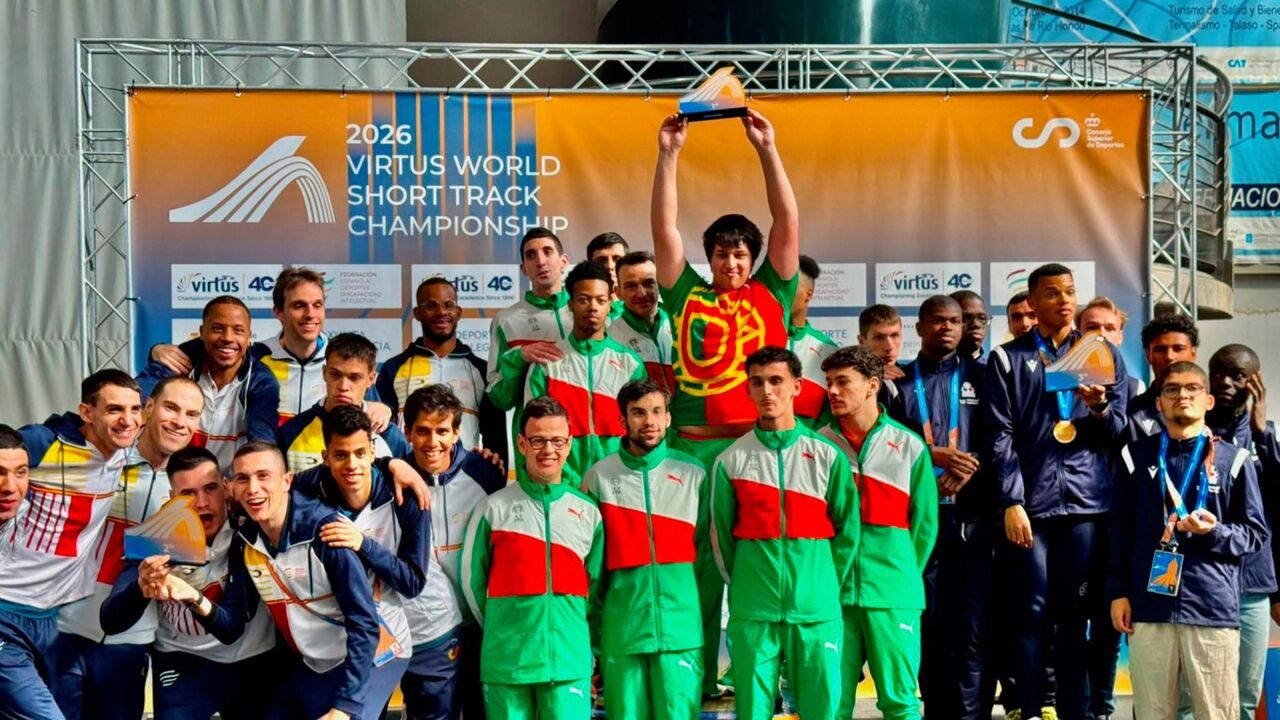 Portugal sagra-se campeão masculino nos Mundiais Virtus de pista curta