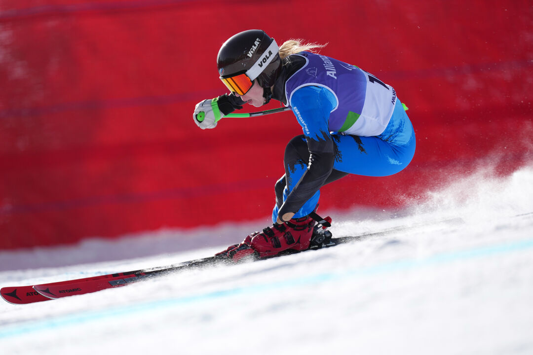 Varvara Voronchikhina sagrou-se campeã de super-G