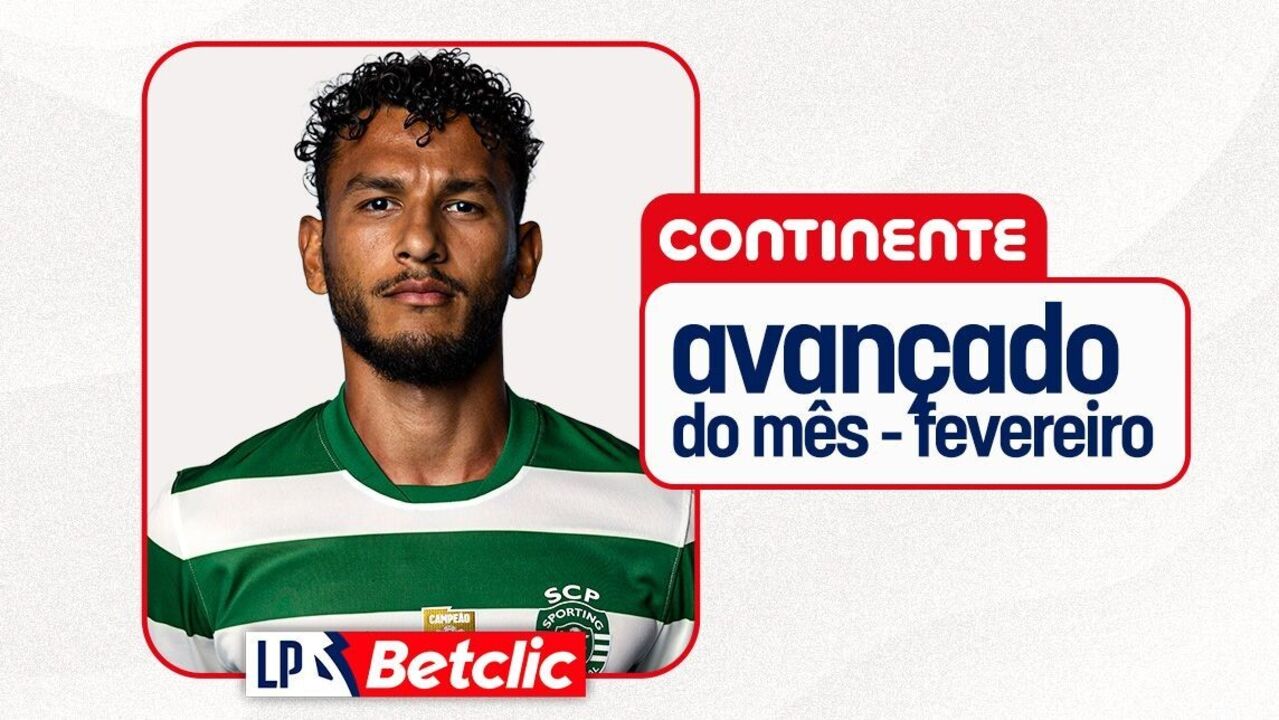 Luis Suárez eleito o avançado de fevereiro da Liga Betclic